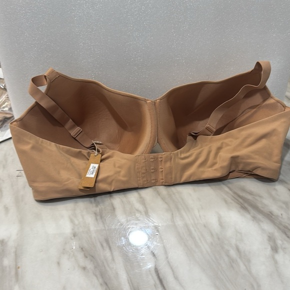 💕NWT SKIMS Fits Everybody Lightly lined Full Coverage Bra Nude SIENNA 46DDD - Picture 4 of 7